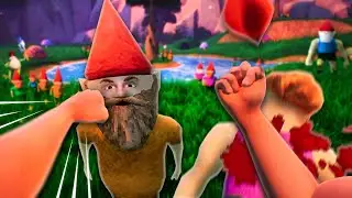 PUNCHING Gnomes In The FACE In This NEW Game! | Fight Quest