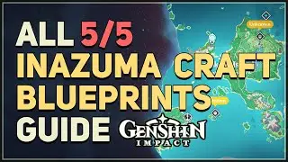 All 5 Inazuma Weapon Craft Blueprints Locations Genshin Impact