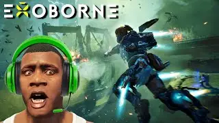 Franklin Reaction to Exoborne Playtest Announcement Trailer!