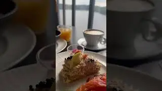 &Agrave; La Carte Breakfast on Viking Line Cruise. #VikingLine #CruiseBreakfast #CruiseLife #Stockholm