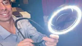 5X Hands-Free Magnifying Glass Review &ndash; Neck Worn Lighted Magnifier