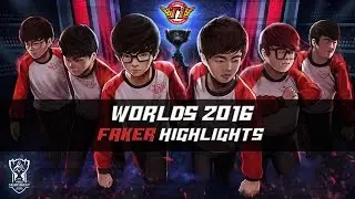 Faker Highlights | Worlds 2016 | S6 World Championship (League of Legends)
