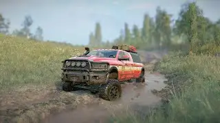 Обзор мода SnowRunner | Mega Cab HD &mdash; супер версия Single! &mdash; Dodge RAM 3500 HD 2021 года!