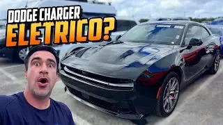 CONFUNDI BONITO! 😬 Conhe&ccedil;a o novo DODGE CHARGER El&eacute;trico