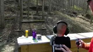 Gavin on the Side Stage with a ZK-22 Bullpup