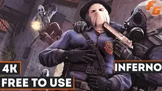 Free To Use Gameplay | CS:GO | 4K | No Copyright Gameplay | Inferno
