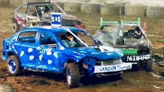 Mod Compact Right Side Dayton Fair Demolition Derby August 15th, 2025 Dayton Pa Demo Derby