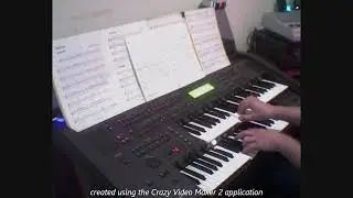 yesterday,   Yamaha Electone EL70 organ