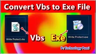 Convert Vbs to EXe File | How to Convert Vbs to EXe File | Vbs ko EXe file me kaise convert kare