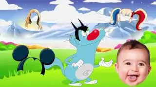 Wrong Hairs Mr Bean Doc McStuffins Mickey Minnie Pocoyo Finger Family Nursery Rhymes l Kid House TV