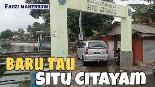 Situ Citayam Kota Depok dekat Stasiun Citayam bisa melewati Jembatan Serong
