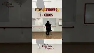 Square or Round Giro? Musicality Tango Tips with Olivia and Fernando #tangoclass