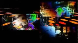 VJ Loops Visuals High Definition  - Split 3 dance floor