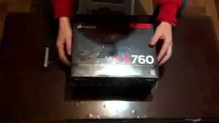 Unboxing Fonte Corsair AX760
