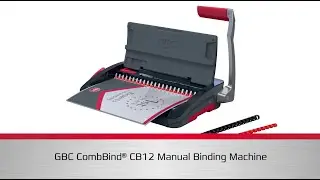 GBC CombBind&reg; CB12 Manual Binding Machine - Product video (EN)