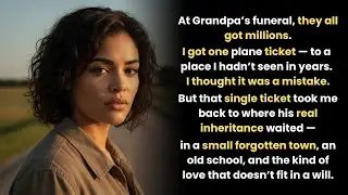 They Got Millions at Grandpa’s Funeral I Got One Plane Ticket Emotional Family Story Voices of Aunti
