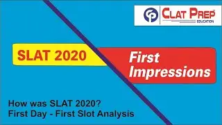 SLAT 2020 - FIRST IMPRESSION