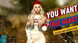 FREE Head | SECOND LIFE Lelutka and ACCESS Event