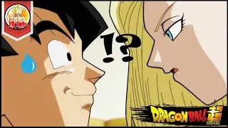 Процесс приглашения и раздражения Гоку на Android 18. [Обзор DBS}