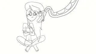 Kaa and Loona WIP 2