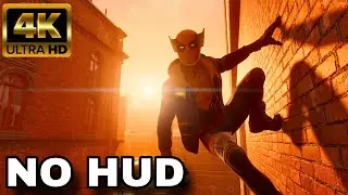 Spider-Man 2 Wolverine Suit NO HUD Hits Different (PS5 Pro 4K)