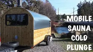 Mobile Sauna Cold Plunge 