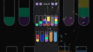 Water sort puzzle Level 50 #watersortpuzzle #puzzle #game