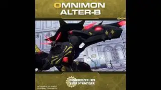 OMNIMON ALTER-B DIGIMON STORY TIME STRANGER! #digimon #gaming #anime #japan #shorts