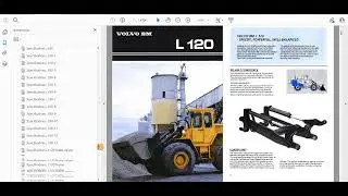 Volvo BM L120 Service Manual PDF