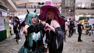 Anime Night Market 2025 - Halloween Costume Hatsune Miku Cosplay x2