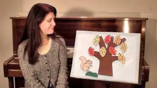 Mr. Squirrel Secret flannel board felt set story and CD by Kayli Joseph