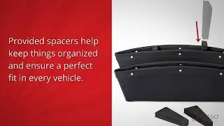 Seat Gap Filler Pocket Organizer from Lusso Gear Car Interior Accessories