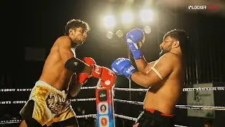 Deenadayal (Ken-Po, Red) vs Akash (Tornado, Blue) | Muay Thai Fight League 5 | Fights | Kochi