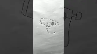 gun drawing #thechetanart #art #drawing