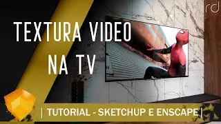 #ENSCAPE - COMO INSERIR TEXTURA VIDEO NA TV