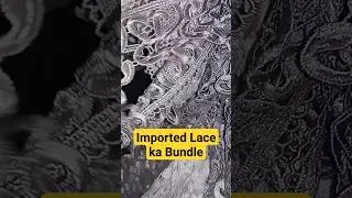 Imported Lace Bundle  #explorekarachi #lace #laces Whatsapp 03092518665