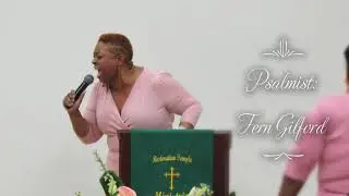 Psalmist: Evangelist Fern Gilford-RTM 2019 Cancer Worship Awareness Service
