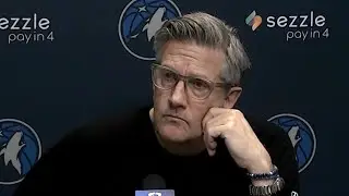 Chris Finch PostGame Interview | Minnesota Timberwolves vs San Antonio Spurs