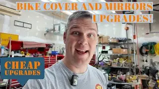 Accessory time!!! The Best Bike Cover and Mirrors I have used
