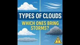 Types of Clouds Explained ☁️ | What They Mean, Their Dangers & Weather Impact