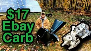 Replacing Carb On A 8hp Craftsman Wood Chipper And Tire Reseal/Repair