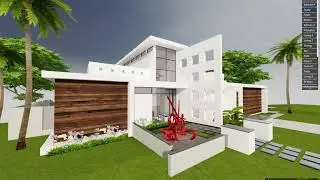 MODERN HOUSE designed by OSCAR E FLORES DESIGN STUDIO