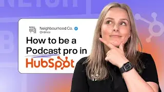 Как создавать подкасты как профессионал: секретная функция HubSpot для простого создания аудиокон...
