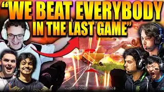 100T Drops NUKES in the Last Game! FLCN Hal & Zer0 take a hard Fight with HUSS! Hal Rage hit Table!