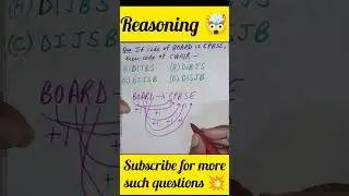 Reasoning||💥coding-decoding||💥govt.exam(SSC-CGL,GATE)||💥Olympiad||💥Scoring topic||💥concept||💥#shorts