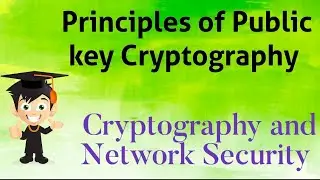 Principles of Public key cryptography in Network Security || Cryptography and Network Security