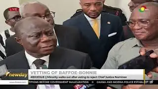 Vetting of Baffoe-Bonnie - Minority Walks Out After Rejecting CJ Nominee & Z-9 Helicopter Crash