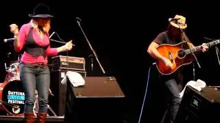 Andrea and Jeremy play the Daytona Blues Festival