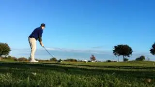 The 18th hole at oak hollow