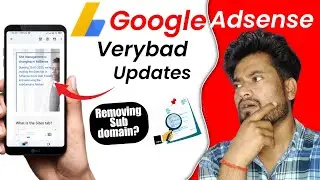 Google Adsense Big Update Sub domain feature Removing in Adsense | adsense New updates